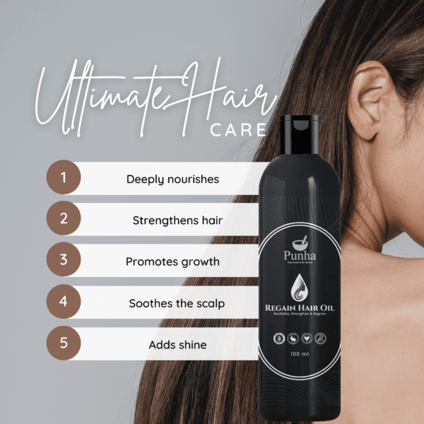 Punha Herbal Regain Hair Oil - Image 4