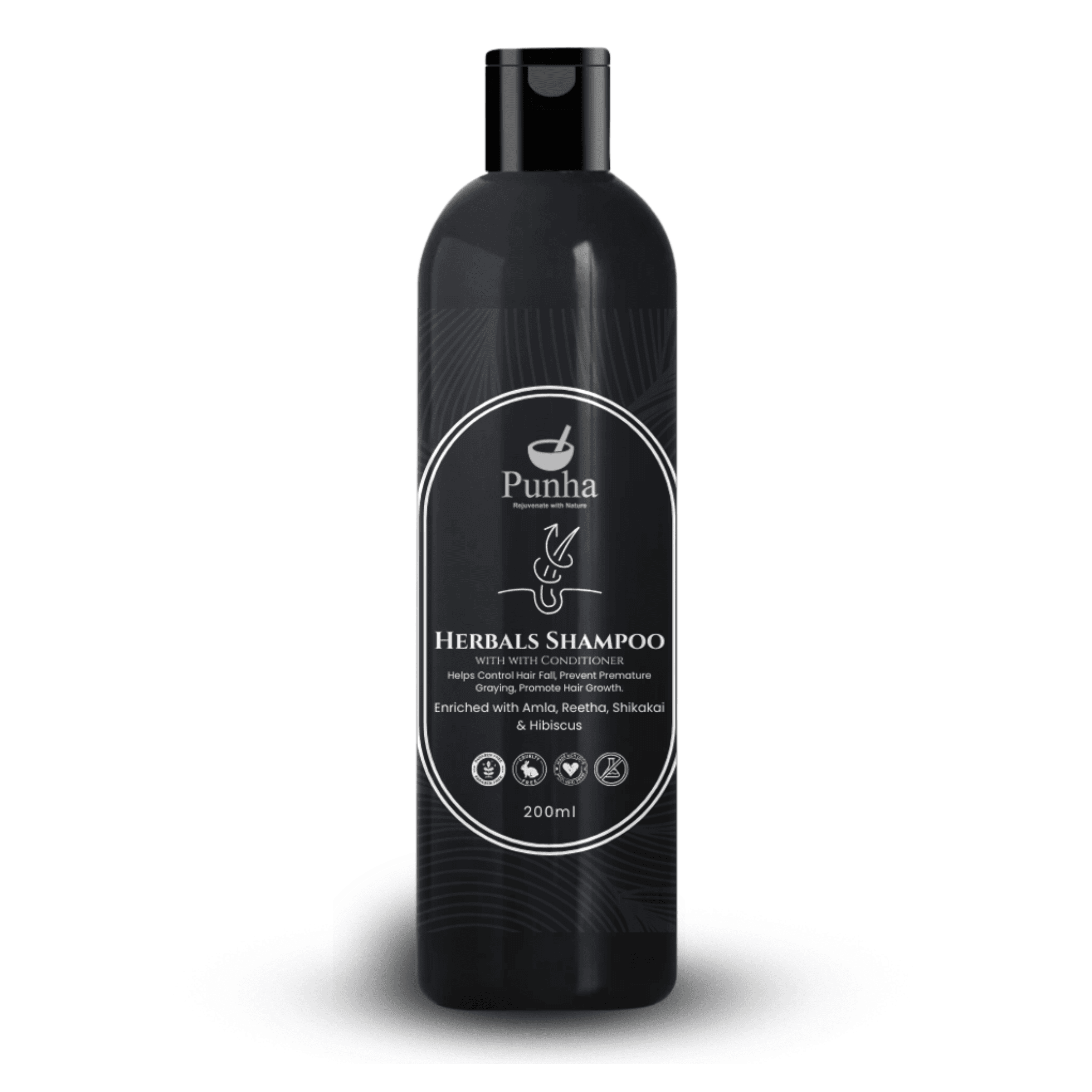Herbal Shampoo for Hair Fall Control & Growth