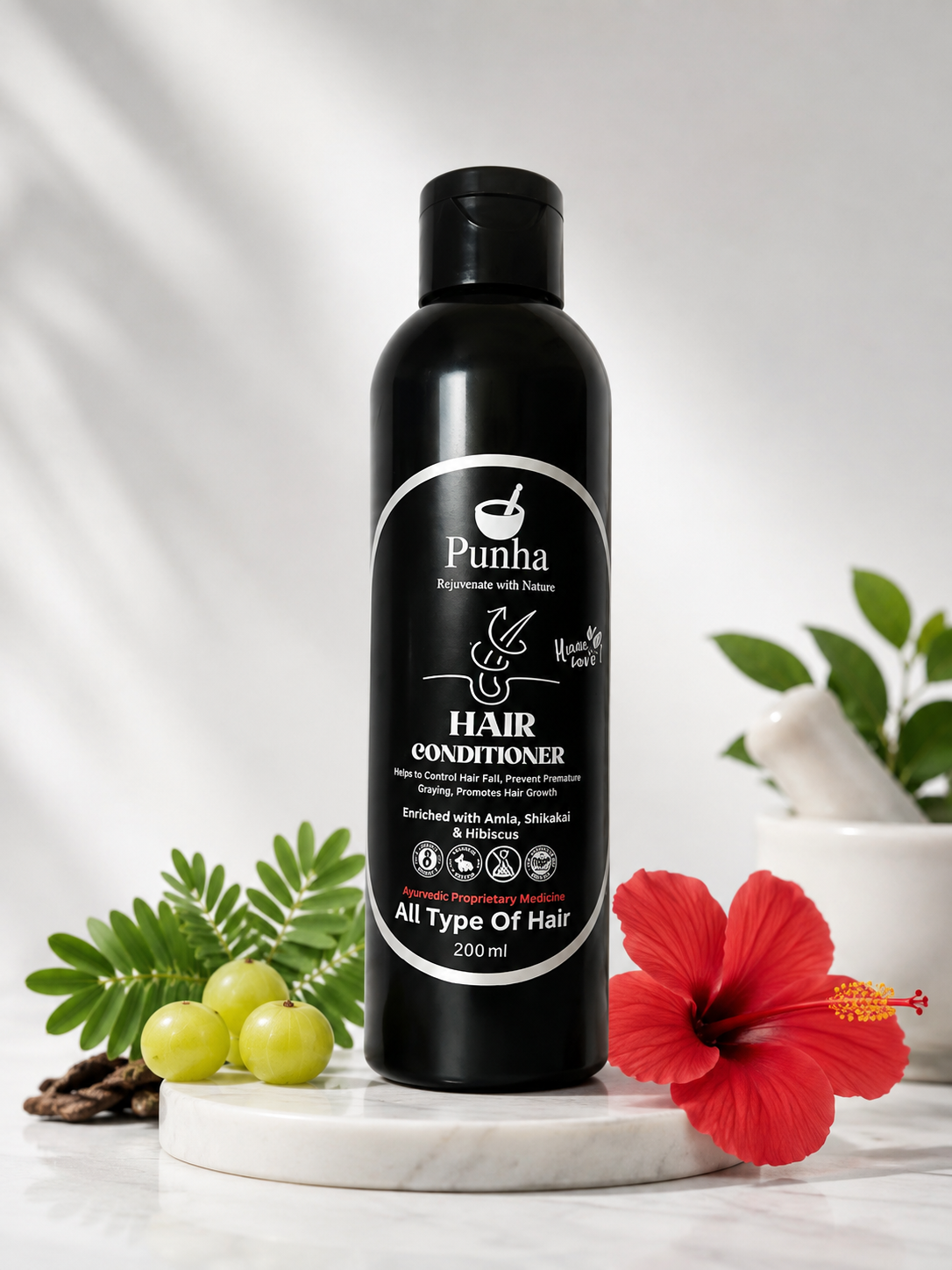 Punha Herbal Hair Conditioner For Hair Fall
